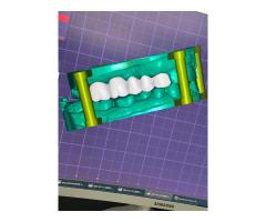 Uzaktan parça başı çalışan diş protez teknisyeni